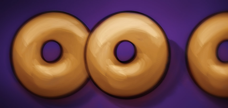 Awesome Donuts - Digital Art by Matthias Zegveld