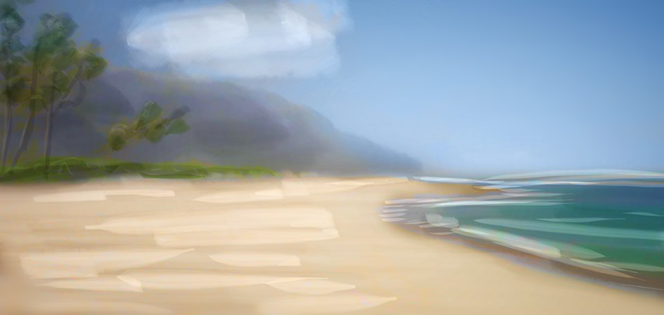 Beautiful Hawaii - Digital Art by Matthias Zegveld