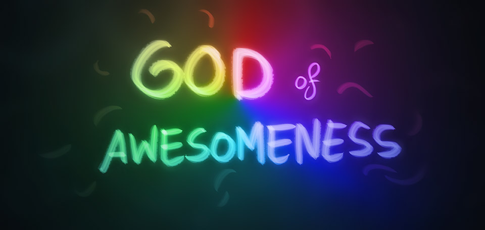 God of Awesomeness - Digital Art by Matthias Zegveld
