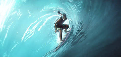 Art - The Surfer